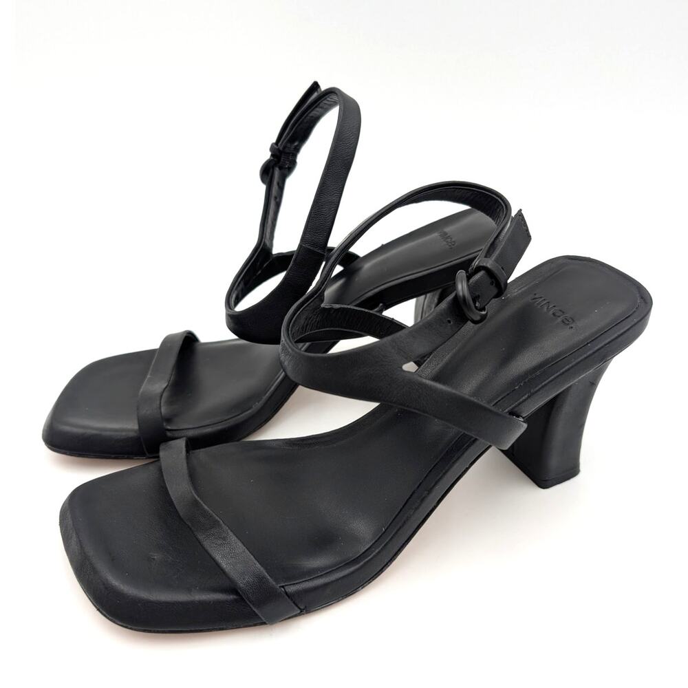 Vince Luella Slingback High Heel Sandals Open Toe Women's Size US8.5M EU39